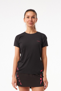 ФУТБОЛКА ЖЕНСКАЯ COMFORT TEE | BLACK PINK