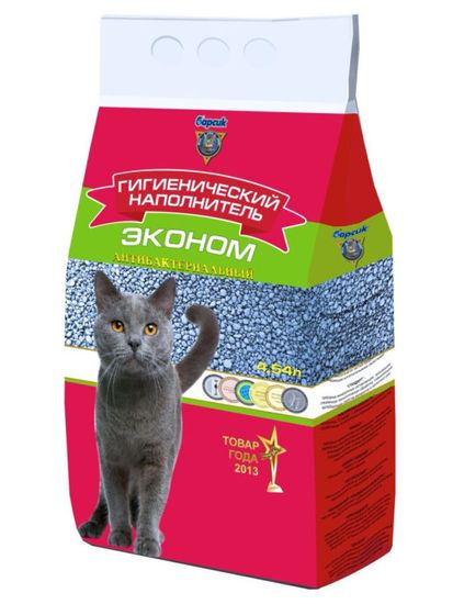 Барсик впитывающий минеральный наполнитель "Эконом"