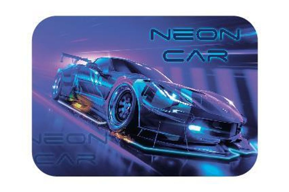 Настольное покрытие для лепки 330*230 &quot;NEON CAR &quot; (Пчелка)