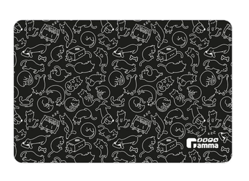Коврик под миску "Котопёс", 430*280 мм, Gamma