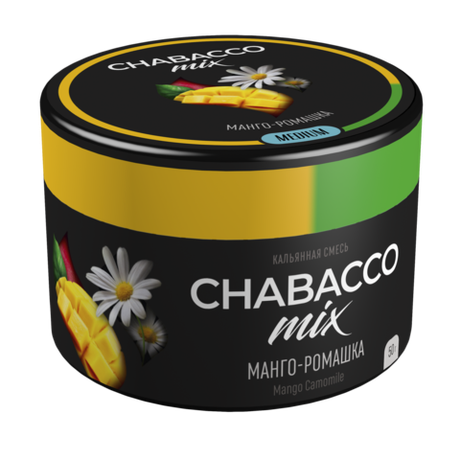 Кальянная смесь Chabacco "Mango chamomile" (Манго-ромашка) 50гр