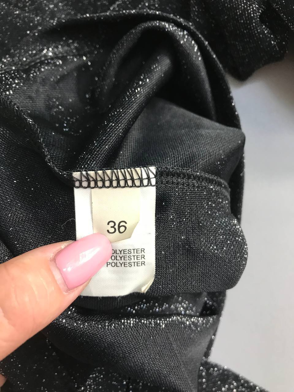 Блузка Daniela блестящая, маркировка 36, визуально на 42 размер