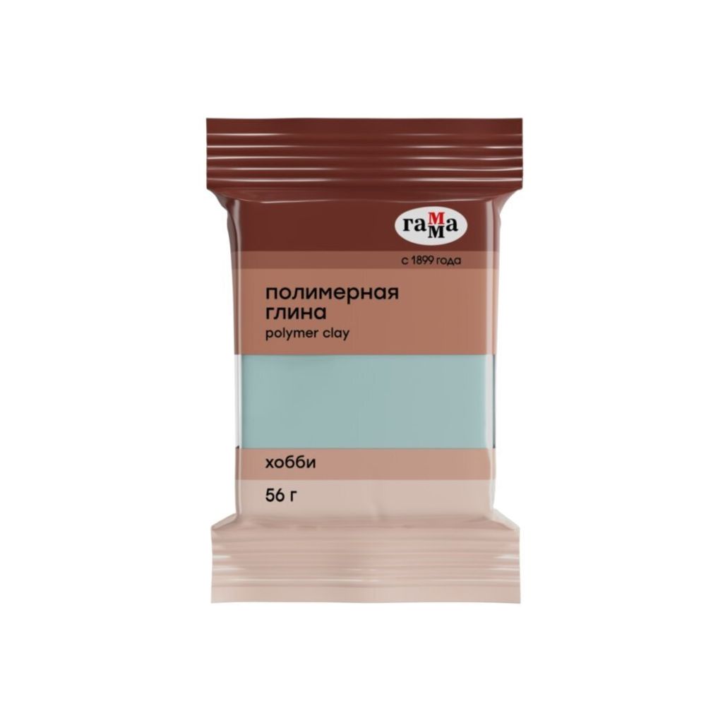 Полимерная глина Гамма, 56 гр., бирюзовый, &quot;Хобби&quot;