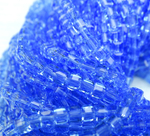 БВ017НН3 Хрустальные бусины квадратные, цвет: светло-голубой, размер 3 мм, кол-во: 63-65 шт.