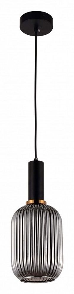 Подвесной светильник LUMINA DECO Rico LDP 1218-1 GY+BK