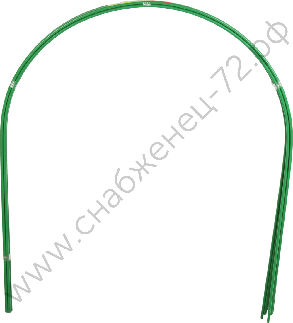 GRINDA 3.0 м, стальные, покрытие ПВХ, 6 шт, дуги для парника (422309-100-120)