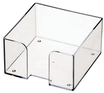 Пластбокс для бумажного блока прозрачный (Стамм)