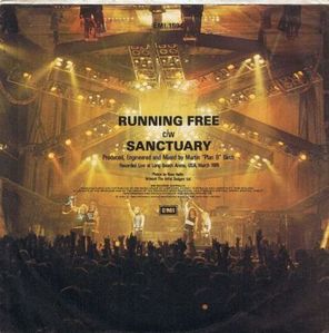 Iron Maiden / Running Free (7" Vinyl Single)