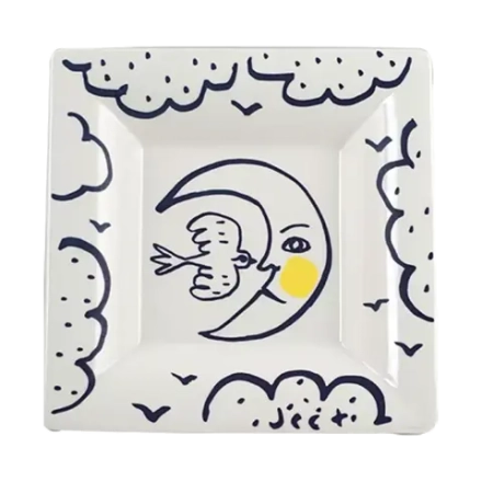 Мелочница квадратная Gien Archipel Sentimental Moon (17 см)