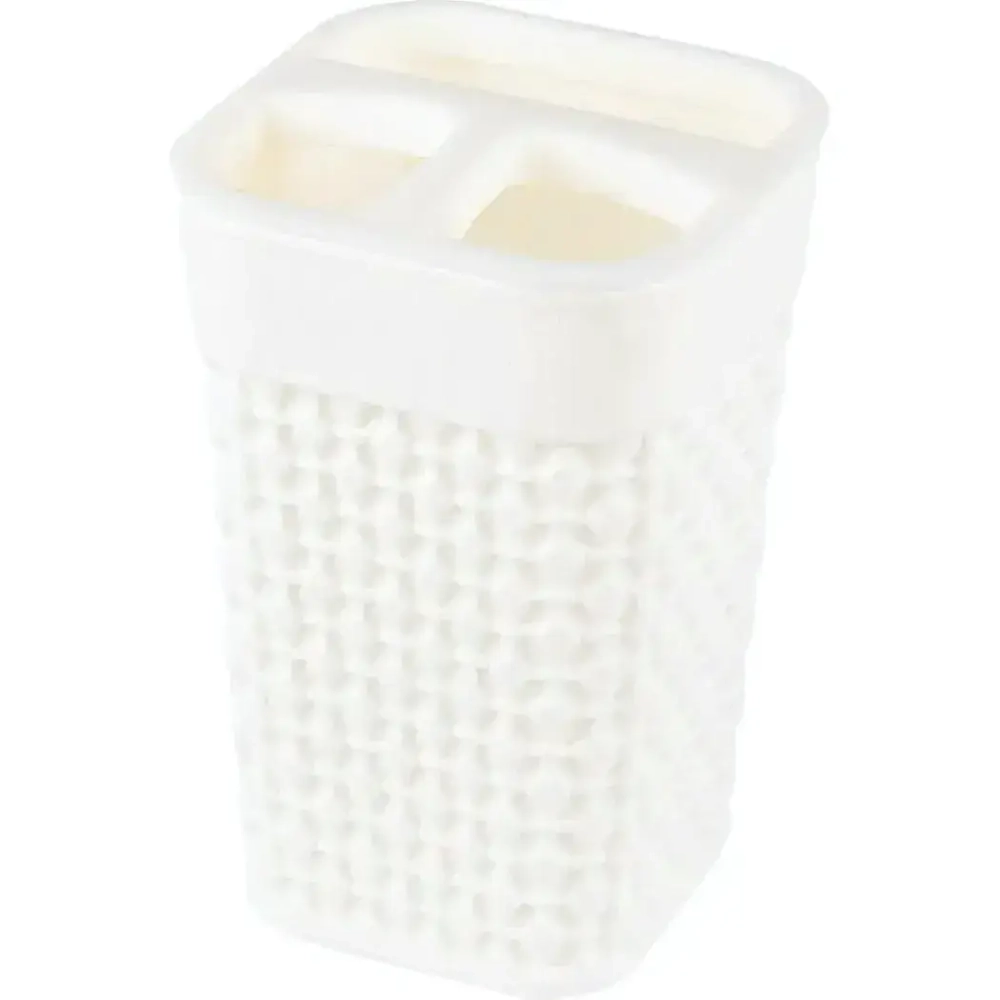 Подставка для зубных щеток OSLO молочный