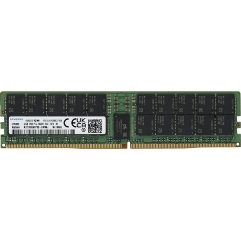 Память оперативная Samsung DDR5 64GB RDIMM 5600 (2Rx4) ECC Reg 1.1V (M321R8GA0PB0-CWM)