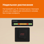 Умный Wi-Fi терморегулятор для теплого пола Welrok az bk