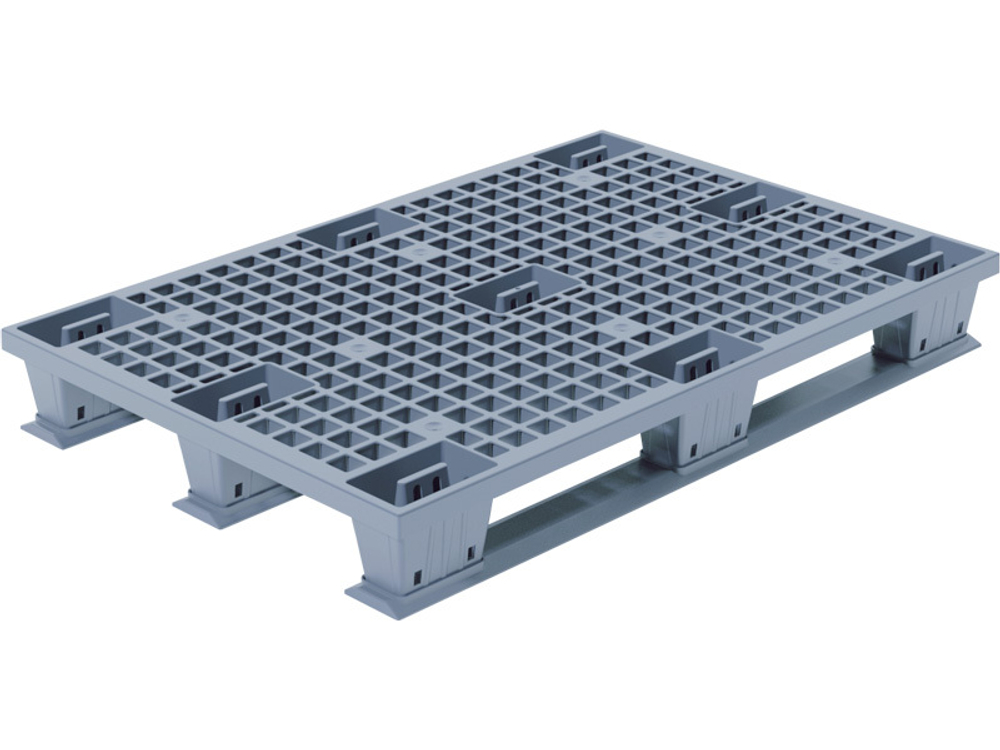 Паллет 1200х800х150 перфорированный, на 3 полозьях, арт. TR 1208 LPS, код: 26134