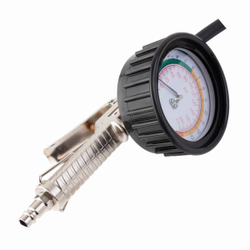 WDK-29110 Пистолет для накачки шин с аналоговым манометром 90 мм, 15 бар