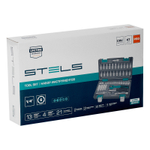 Набор инструментов, 1/4", Cr-V, S2, усиленный кейс, 47 предметов Stels