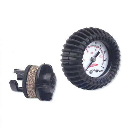 Манометр на давление до 1 bar, байонетный адаптор