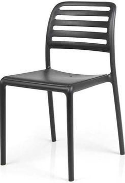 Стул Costa Bistrot пластиковый цвет антрацит Nardi Италия