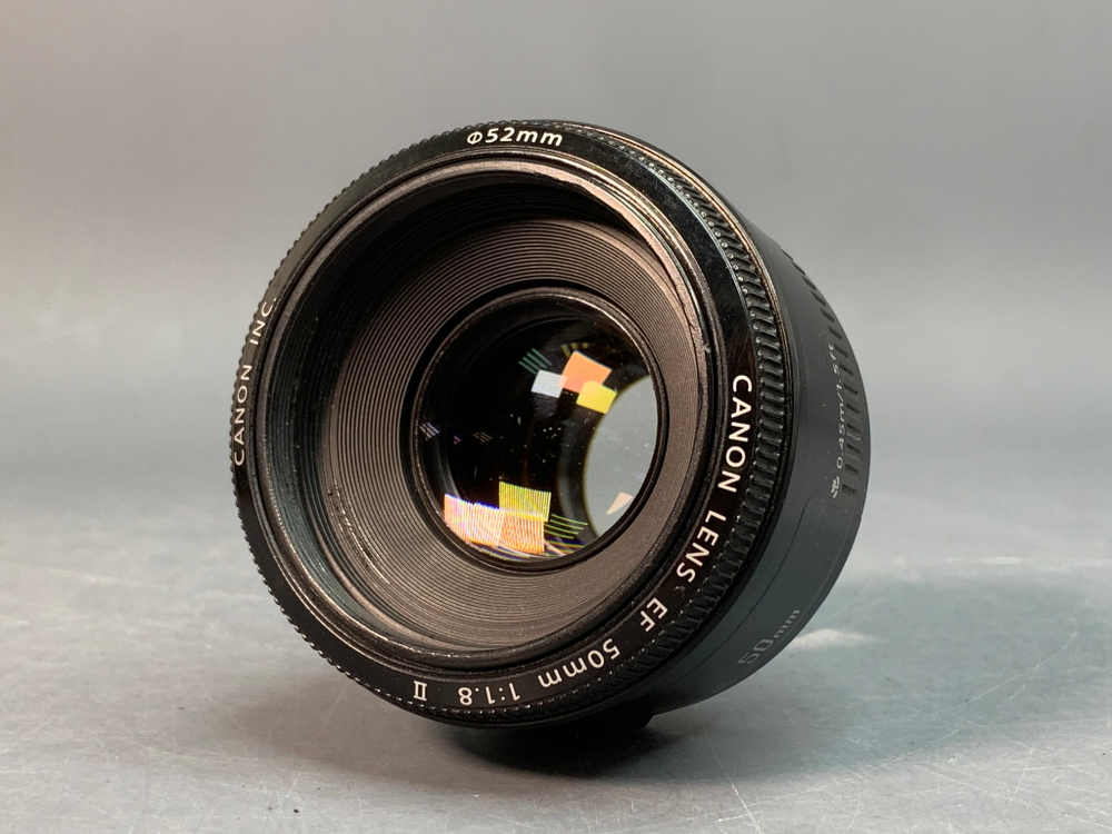 Canon EF 50mm 1.8 II в мануале жужжит, AF рабочий