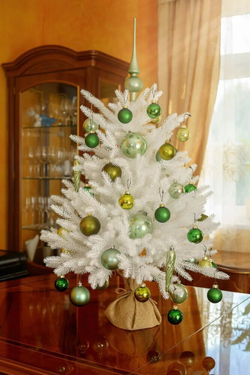 Ель искусственная Царь елка Адель белая 90 см