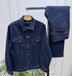 Джинсовый костюм Kiton