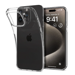 Чехол Spigen Liquid Crystal для iPhone 15 Pro Max (ACS06557) прозрачный