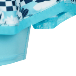 Женская теннисная юбка Lucky in Love Long Garden Party Skirt Women - Light Blue, Multicoloured