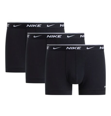 Мужские спортивные боксеры Nike Dri-Fit Essential Cotton Stretch 3P - black/black/black