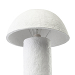 Лампа настольная texture sleek, D32x42 см, белая