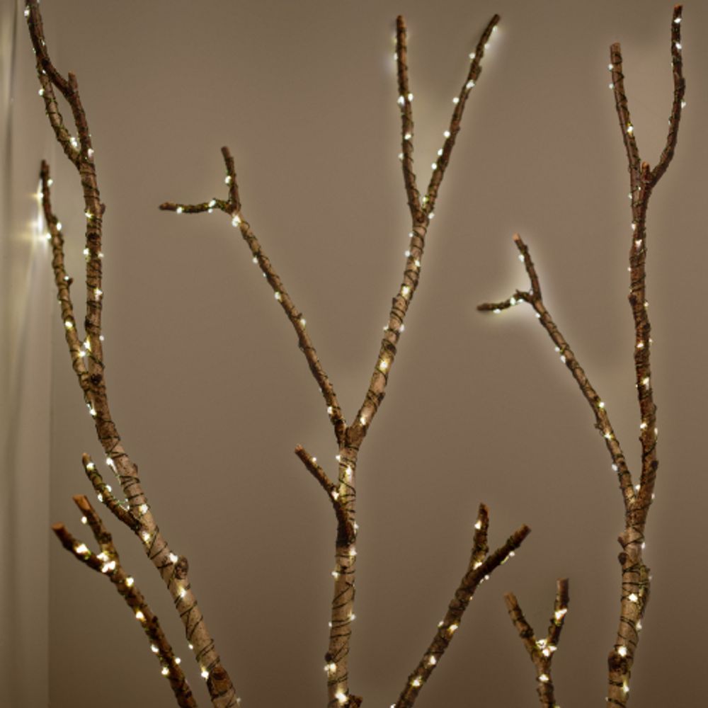 Светодиодная новогодняя гирлянда ЭРА ENIN-2000G Нить теплый свет 200 м 2000 microled IP44 220В