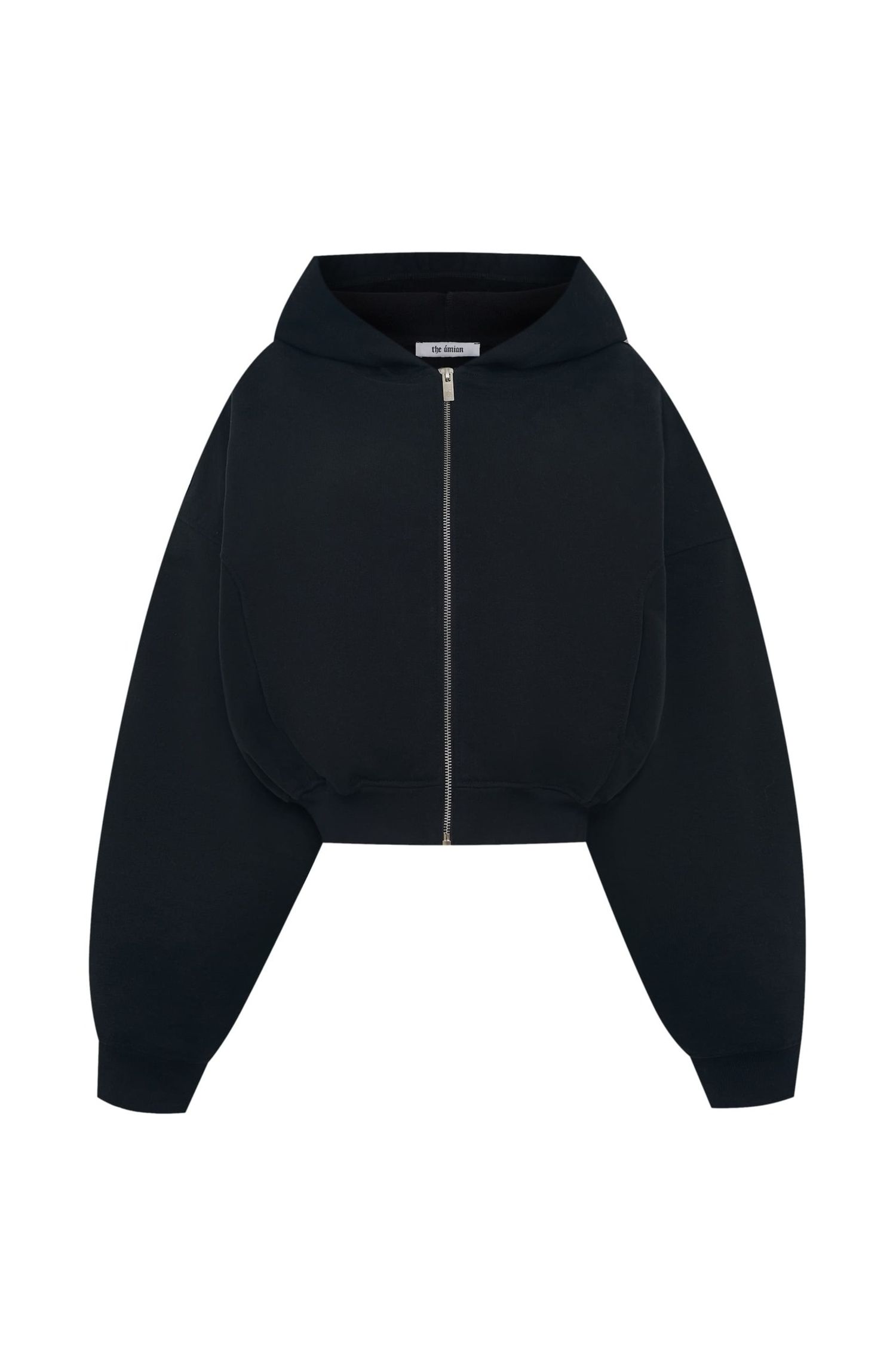 zip худи introvert, чёрный