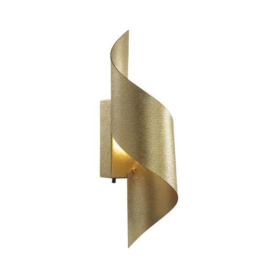 7099/6WL HIGHTECH ODL25 257 Настенный светильник gold ice crack металл/акрил IP20 LED 6W 3000K/4000K тумблер на корпусе 220-240V BOCCOLO