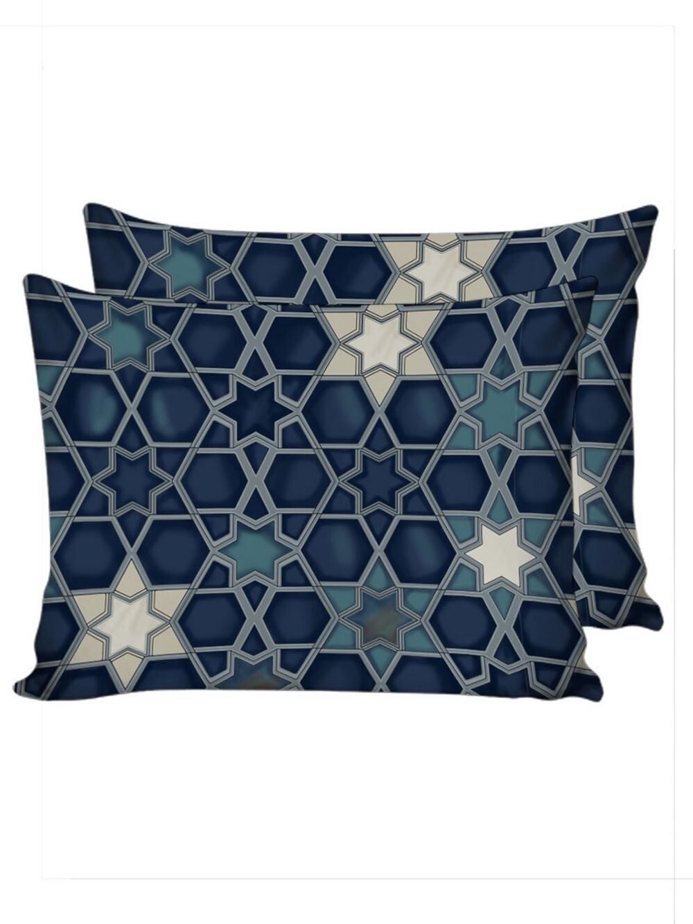 Постельное белье Сказка "Мозаика" 2-спальный Наволочка 50х70 см 2 шт Простынь на резинке 160х200 см Пододеяльник 175х215 см, перкаль