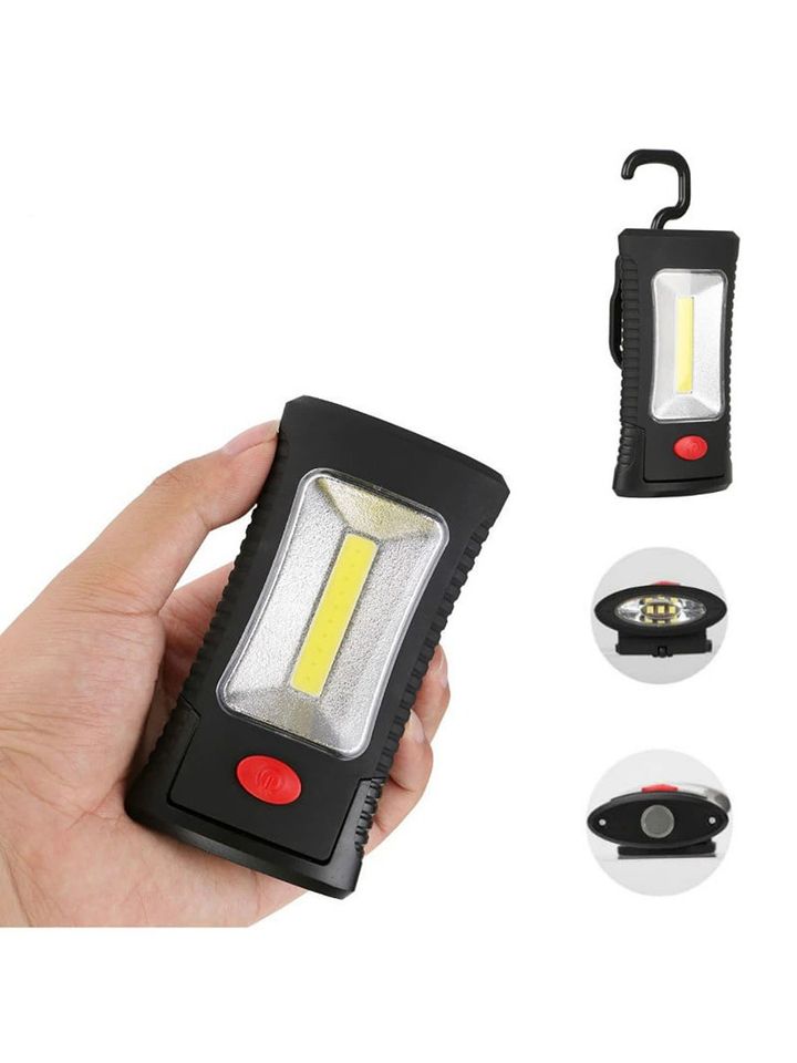 Фонарь кемпинговый подвесной с магнитом COB + 3LED