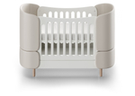 Кроватка-трансформер KIDI Soft (молочный, экокожа)