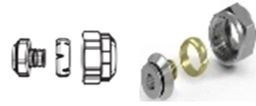 Фитинг коллекторный Royal Thermo 16х2,0 мм quot;евроконусquot;, 3/4quot;