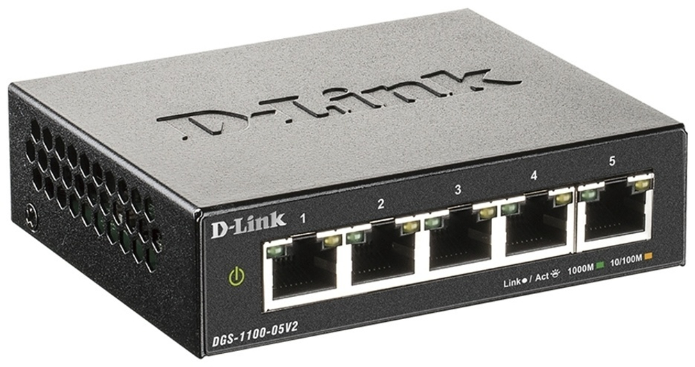 D-Link DGS-1100-05V2/A1A черный