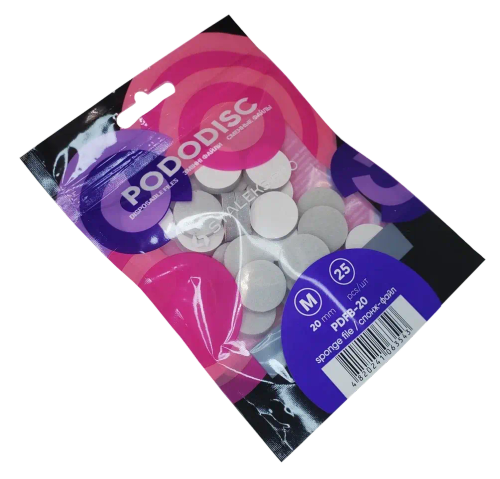 Спонж-файл для педикюрного диска M STALEKS PRO, 25 шт