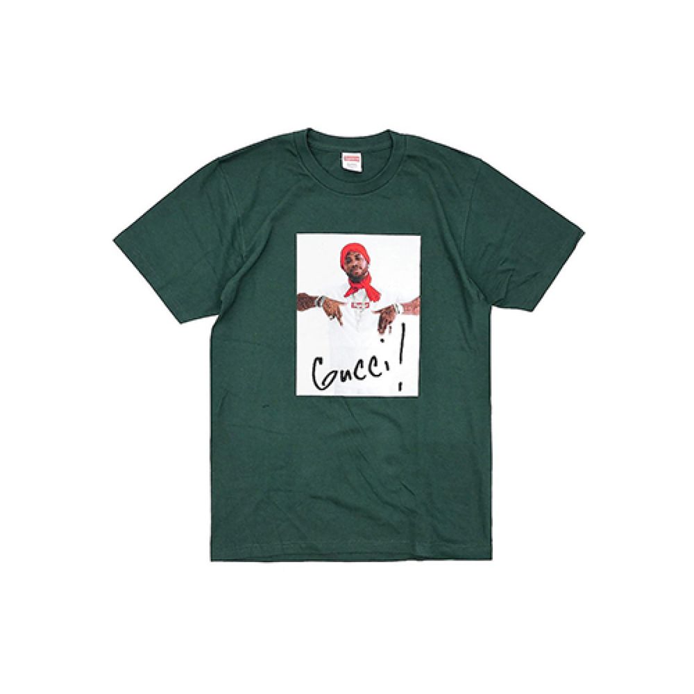 Supreme FW16 Gucci Mane Tee Green T