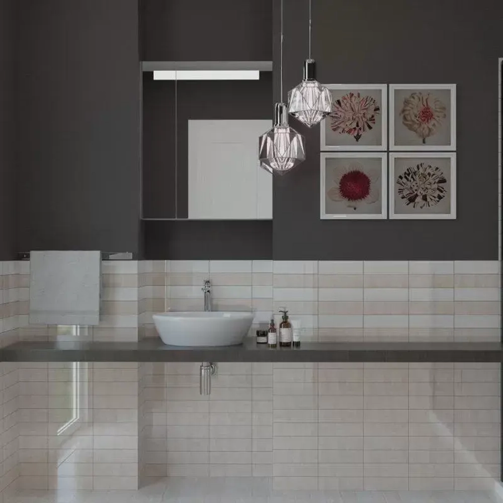 Плитка настенная Viva Beige glossy 200x59х7 мм