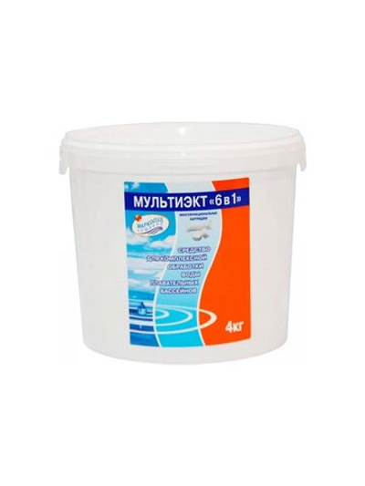 МУЛЬТИЭКТ 6 в 1, картриджи, ведро, 4 кг
