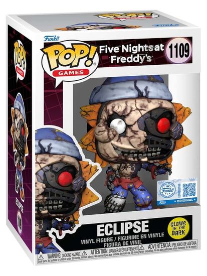 Фигурка Funko POP! Games FNAF RUIN Eclipse (GW) (Exc) (1109) 88302 / Фигурка Фанко ПОП! по мотивам игры "Пять ночей с Фредди", Эклипс