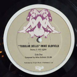 Винтажная виниловая пластинка LP Mike Oldfield Tubular Bells (UK 1973)