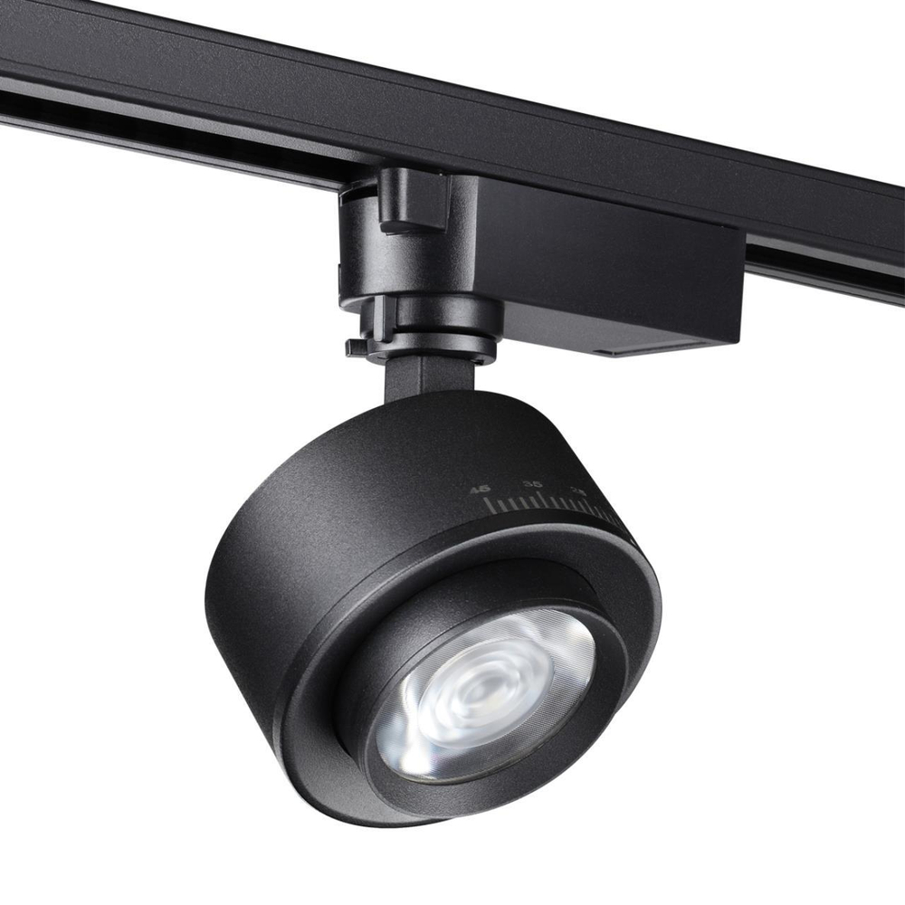 358942 PORT NT22 218 черный Светильник трековый однофазный трехжильный IP20 LED 4000К 15W 220V EDDY