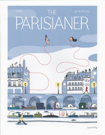 Постер журнала The Parisianer 15-04-2015, двойной