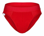Красные бамбуковые трусы-брифы (Размер: L) (Цвет: красный)