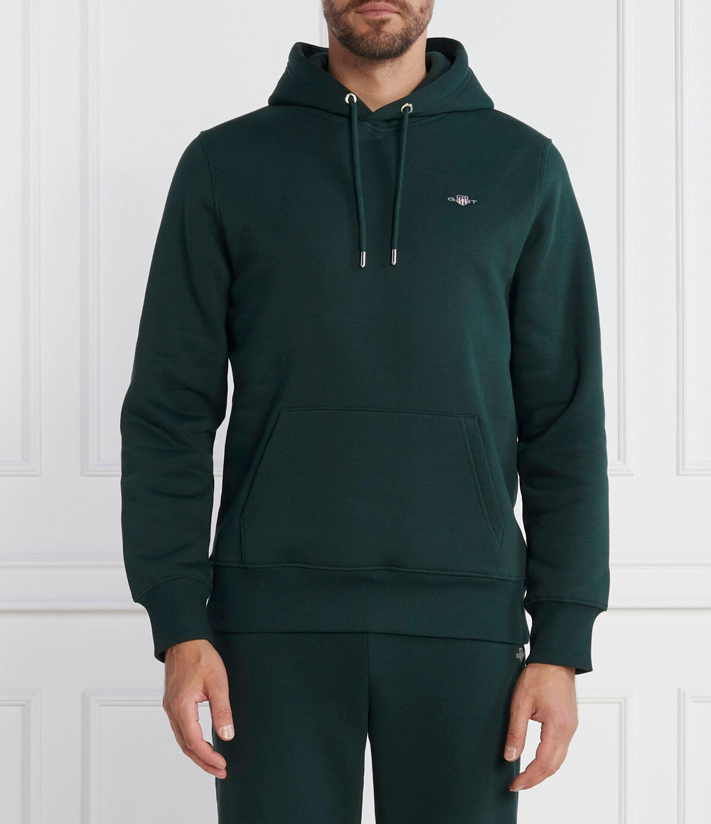 Худи Gant - темно-зеленый(2007058)
