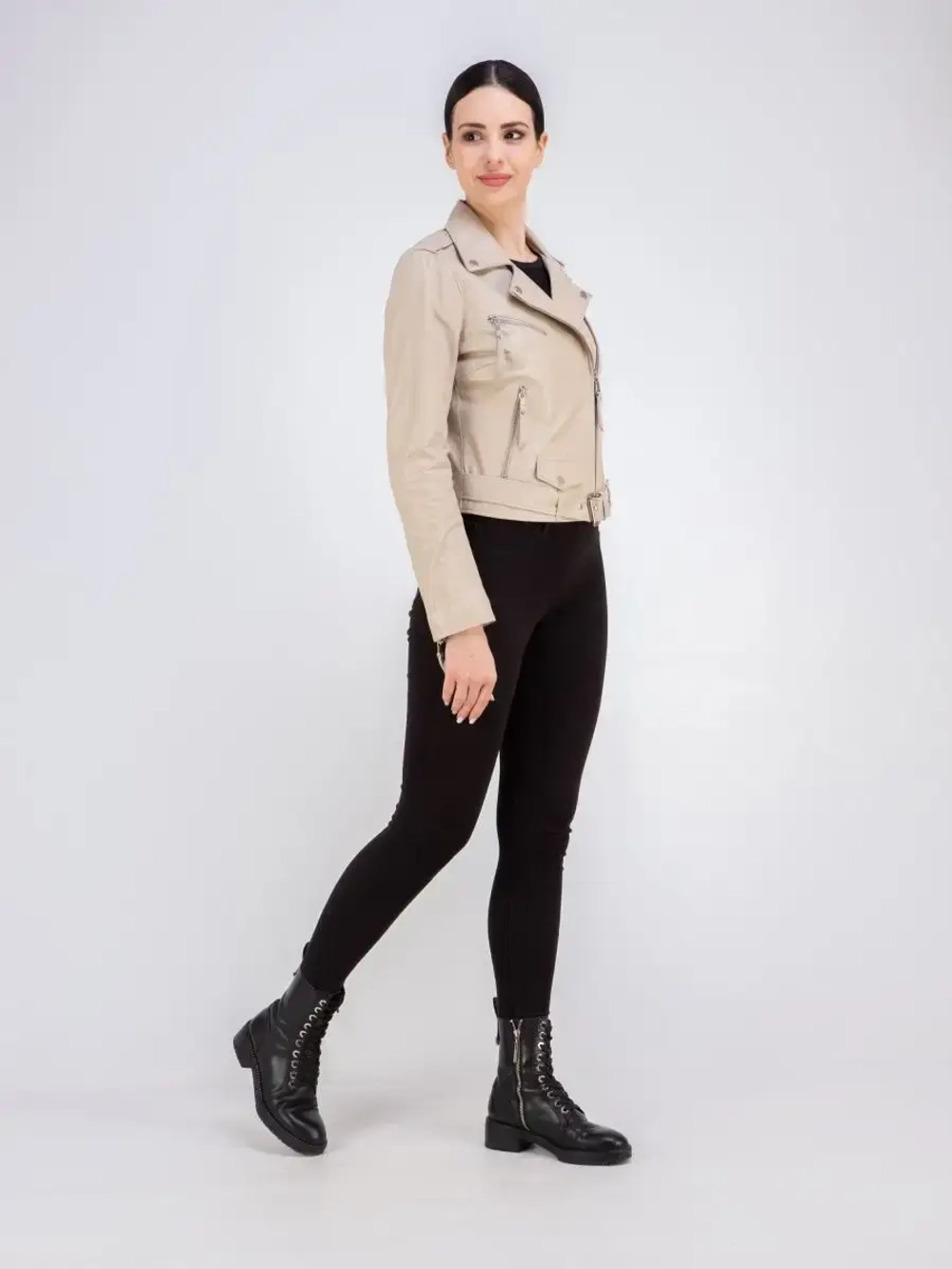 Косуха кожаная из натуральной кожи Турция