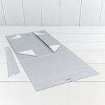 Коробка сборная 28.2х20х9.2 см на магнитах (Серебро)