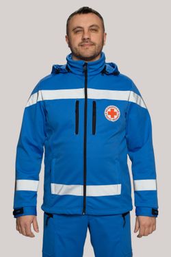 Куртка демисезонная мужская Скорая помощь MedicLine SOFTSHELL