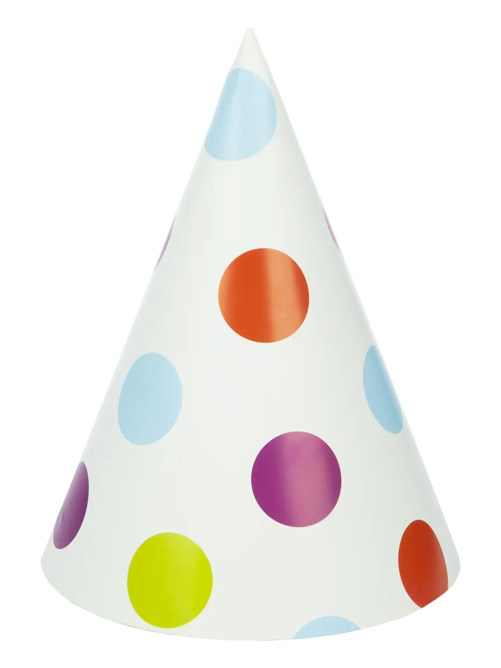 Колпак праздничный, набор из 6 штук (бумага) / 15*20,5см арт.90403